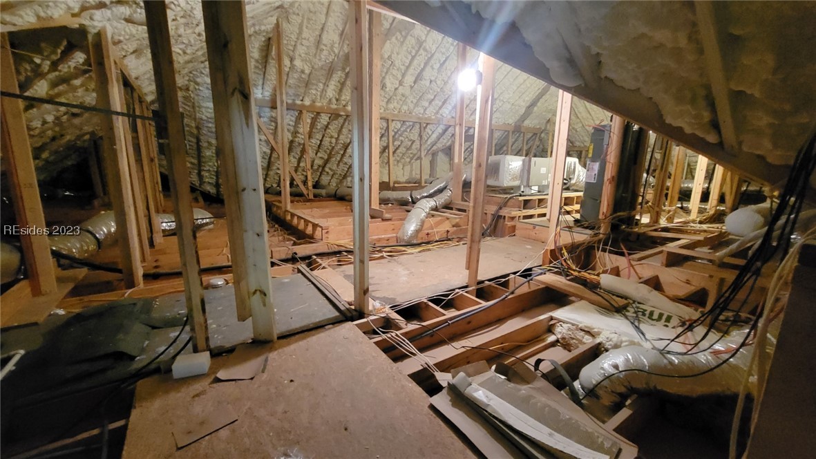 Huge attic storage