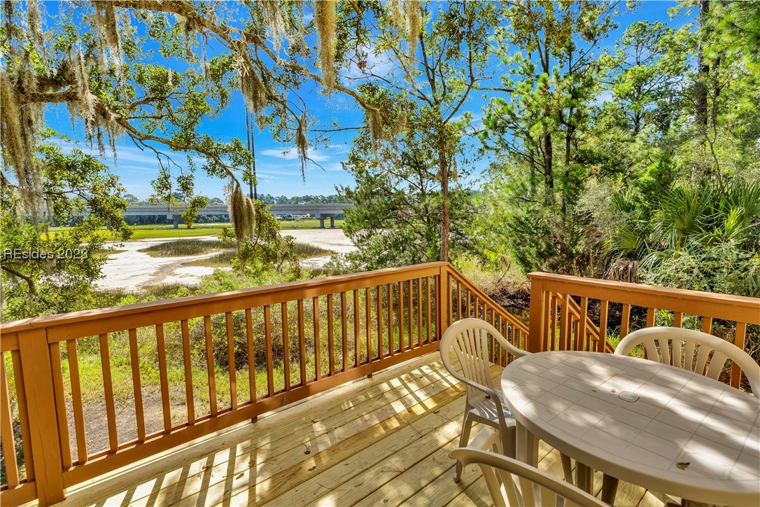 Introducing 22 Salt Marsh Drive on Hilton Head Island, situated on a one-of-a-kind private lot offering unparalleled marsh views. This home features 3 bedrooms, 3 bathrooms, and an open living area that seamlessly connects to the kitchen, this property exudes comfort and style and an outdoor wood deck perfect for entertaining. Enjoy the convenience of a community pool just across the street, while being perfectly situated near shopping, Hilton Head's finest dining, beaches, and boat landings. A unique chance to own a detached home within a condo association, enjoying maintenance-free living.