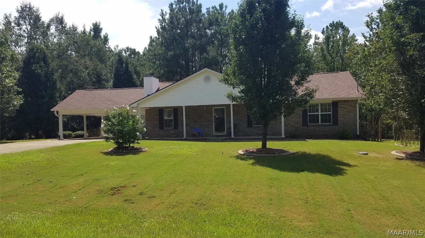 Great location just outside Wetumpka City Limits, 1588 sqft house 3 bedroom 2 bath, Brick with large Carport. New Roof and all appliances are list the 7 years old, granite counter tops, tile baths. Lage two story work or storage building on .86 acres. The lot back of property is for sale for $30,000 if buy house will sale for $25,000. House apprisaed 8/8/2022 for $245,000.