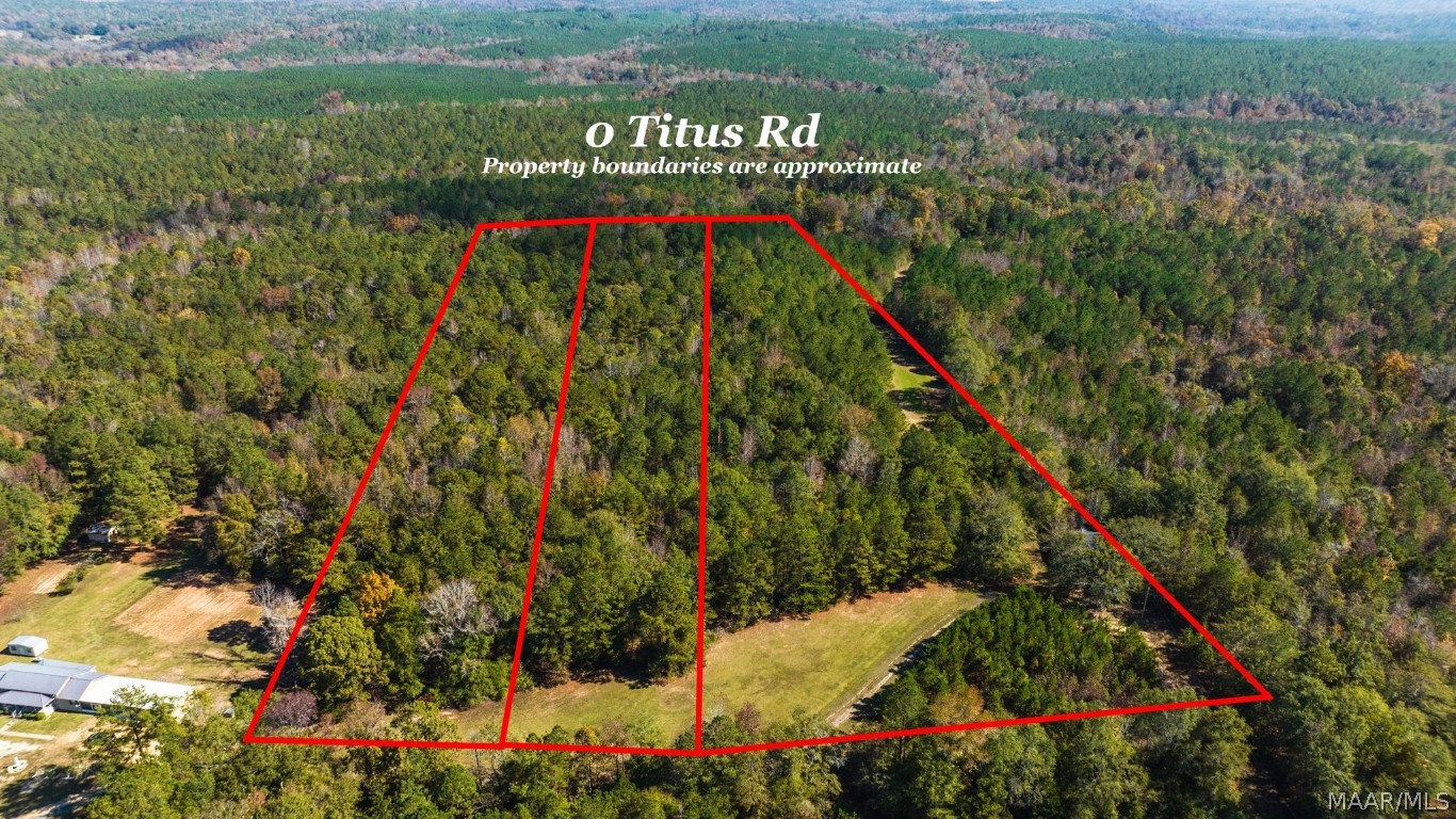 Beautiful 3.33+/- acre lot in Titus! This lot is being sold in conjunction with 2 other parcels, one being a 3.33+/- acre tract and the other a 6.67 acre tract for a total of 13.33+/- acres (at $84,800.00) No restrictions exist to the seller's knowledge. There is an old home on the 6.67+/- acre tract that will remain at no value. The property has beautiful mature trees and is in a quiet, rural area but still close to shopping and restaurants! Land is getting harder to find, especially unrestricted land. Don't miss out on this one! Call today for a private showing!