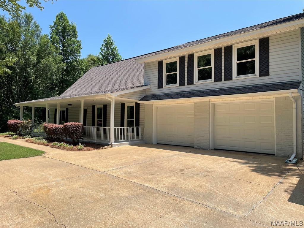 HUGE PRICE DROP!!! Hurry BEFORE ITS GONE!!!  Beautiful home completely renovated in the Desired Redland area of Wetumpka. With 4 bedrooms/3 full baths and a bonus room, there is plenty of space to spread out. Situated in a private/secluded setting on approximately 3+/- acres with beautiful views and a POOL for those hot summer days!! This home features newer systems including HVAC, Water Heater, Septic System, Stainless Steel Appliances, new double pane insulated windows, ceiling fans, recessed lighting, new flooring throughout (tile, LVP, and carpeting), and new garage doors. The sizable main suite features barn door access to a main bath with a large walk-in shower, double vanities and a massive walk-in closet. The huge laundry/mudroom is situated near the main bedroom with access to the rear screened porch to the pool deck. Pool has newer pump and filter, Polaris and a brand-new liner. All round the home is nicely landscaped, yet still allows for beautiful views of wooded areas from the covered front porch, perfect for one or two front-porch swings!  There is one more additional feature that is very hard to find - just down the gravel drive is a large, 30x60 insulated metal workshop with red iron framing. The shop has its own 200-amp electric service panel, 2 roll up bay doors, a single center entry door and is pre-piped for plumbing. This workshop would be perfect for a home business or the hobby/outdoorsman. Even if just to store antique vehicles or just your toys. If you're looking for private country living but close to most everything, this one has it ALL and is a MUST SEE!