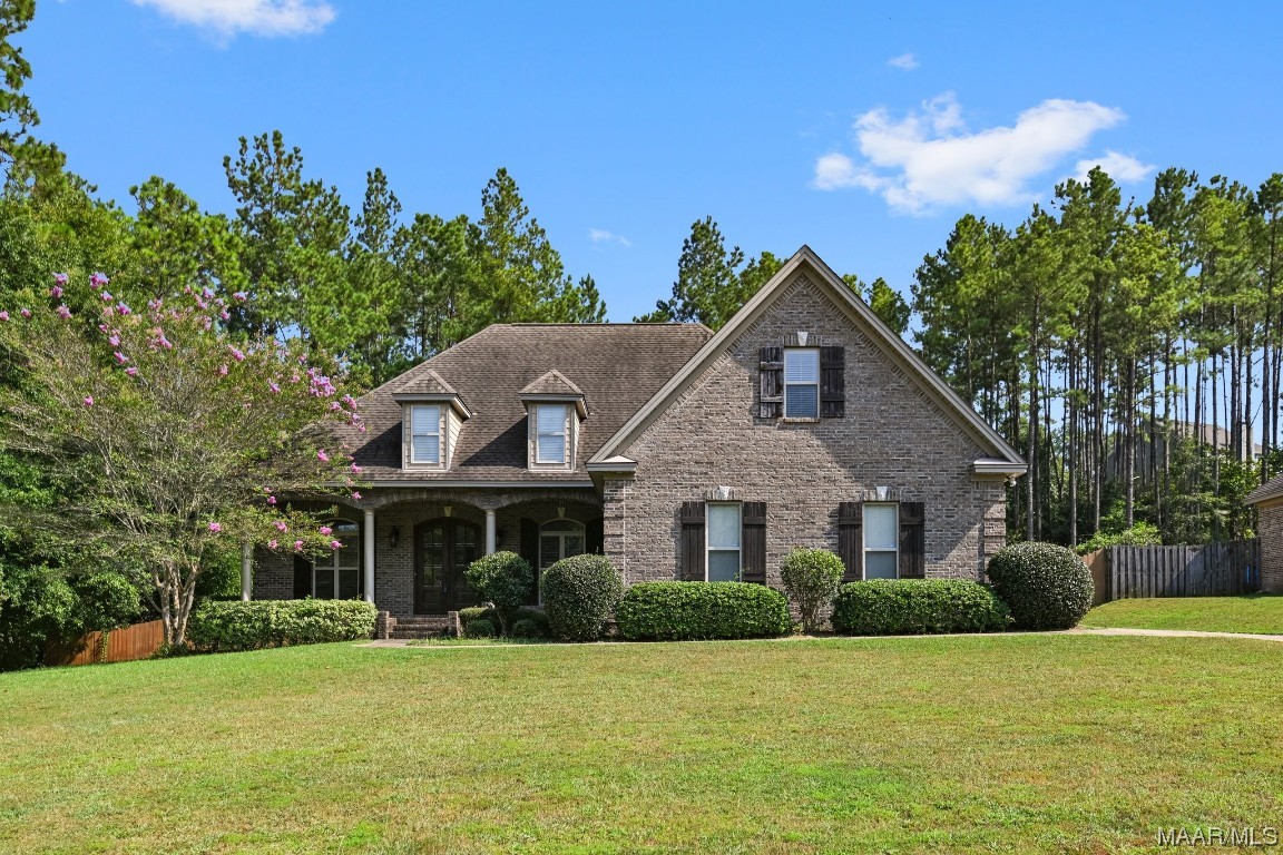 BACK ON THE MARKET AT NO FAULT OF THE SELLER & PRICE REDUCED!  SWEET HOME WETUMPKA ALABAMA
Welcome Home to the highly desired " BROOKWOOD SUBDIVISION " with a peaceful country life in the city and located less than a mile from Redland Elementary and 15 minutes from East Montgomery. This custom built home on a 1+ ACRE lot is located on a CULDESAC; the lot has WOODS behind & beside it adding PRIVACY and allowing you to enjoy the Deer and Wildlife; a paradise for pets and kids to play and explore! Charming curb appeal with a BIG front porch, awesome COLUMNS and STONE work adding character to this ASTONISHING home.  The living and dining rooms are very SPACIOUS and will accommodate most FURNITURE; this will be the place for hosting FOOTBALL WATCH PARTIES or making FAMILY MEMORIES especially on those cold nights by the FIREPLACE.  The kitchen is amazing with exotic granite, STAINLESS STEEL APPLIANCES and custom cabinets with an EXTRA wall of cabinets for STORAGE. The bedrooms are all decent size and the master bath includes a JETTED GARDEN TUB, separate shower, vanities and a HUGE walk-in closet with custom shelving. The BONUS Room, MOTHER-n-LAW suite or 4th bedroom is located upstairs with a 1/2 bath. The backyard setting is beautiful with views of lush forest, a BIG YARD with lots of room for KIDS and PETS to play & a COVERED PATIO for that morning cup of COFFEE, RELAXATION or GRILL OUT with family & friends.  An absolutely STUNNING home with a peaceful, private setting, but also convenient to the city life. A short drive to Maxwell AFB or Gunter Annex.  Don't let this one get away. Seller is willing to give a $5k carpet & paint allowance for master bedroom with an acceptable contract.  
CALL YOUR FAVORITE REALTOR TO SCHEDULE AN APPOINTMENT TODAY!