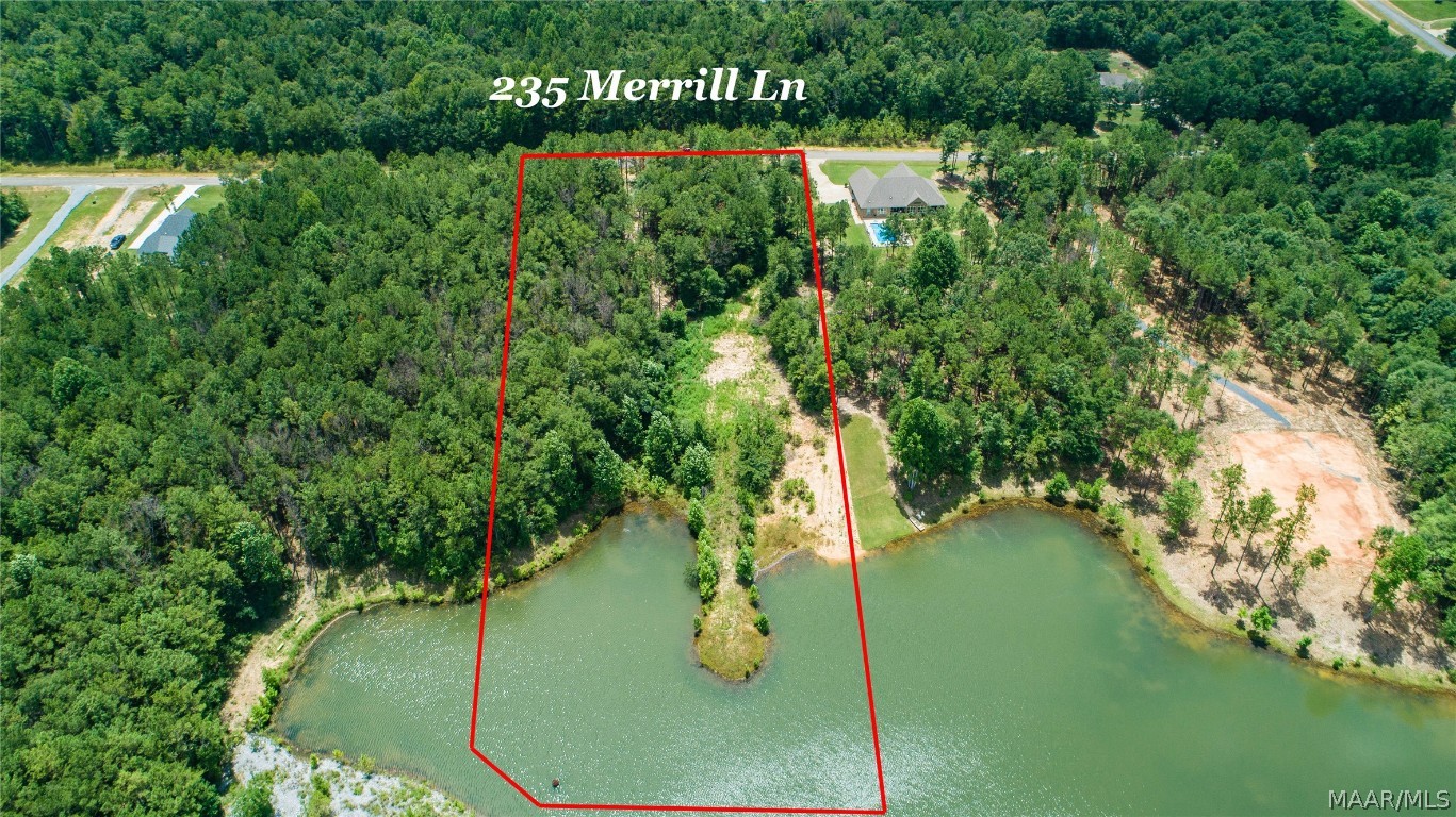 Waterfront lot overlooking a beautiful pond with a walkout peninsula!  This approximately 3 acre lot has been partially cleared for a home site and is ready for someone to build their dream home!  Located in the Pine Level School district and only minutes away from I-65, this property is in the perfect location for someone who wants the feeling of being in a quiet country setting but also wants the convenience of being close to town for shopping & restaurants.  Bring your builder and your imagination and make this property the site for your own dream house retreat.  Call for a showing today!