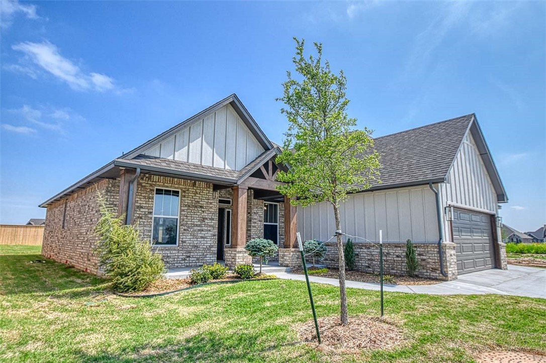 Amazing opportunity to move into your new custom built home in the highly sought after NW Norman Community. Close to OU, I35, easy and convenient shopping and Norman Public Schools are just a few highlights to help you enjoy your new home and community. This home is The Oak floor plan. This home is waiting for you to put your own touch on it to make it custom to your needs. What an amazing opportunity to help be along for the ride for construction to be involved in the small details that make the big picture just right for your family.