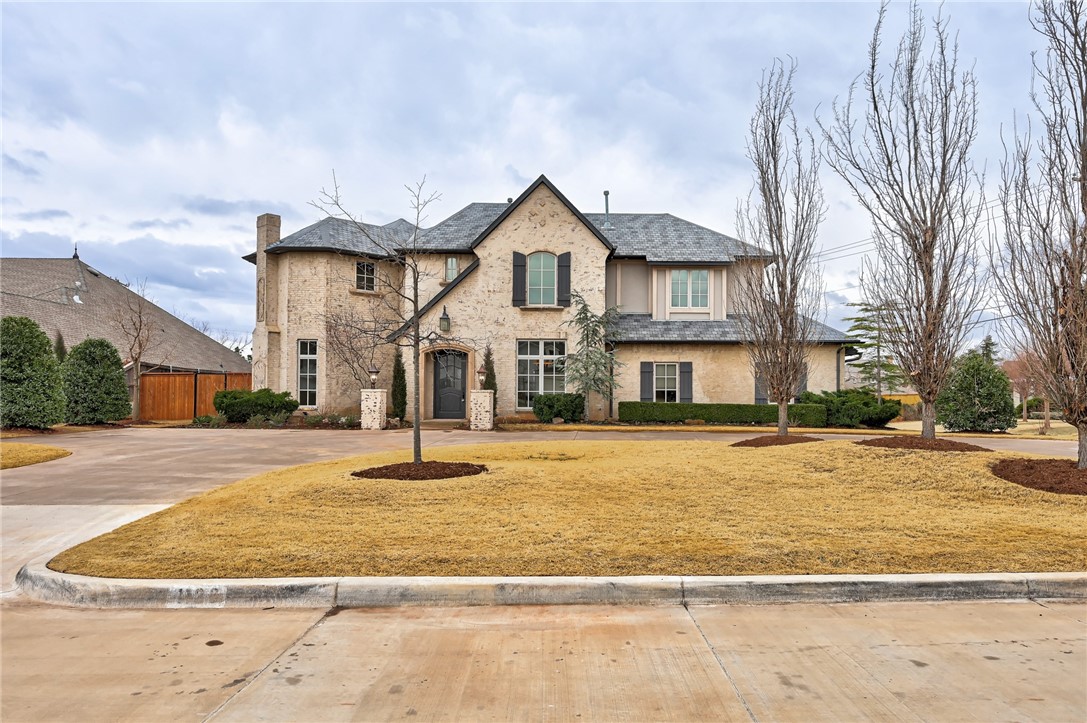 Located up the street from Nichols Hills Plaza, this location allows you to enjoy all that downtown Nichols Hills has to offer: walk to Trader Joes, bike to Classen Curve/Whole Foods or stroll the parks and running trails of Grand Park.  This home was a new build in 2012 AND A MAJOR REMODEL IN 2022 which include new cabana/pool bath, new carpets and tile flooring, new countertops in kitchen, farm sink, all new master bathroom, heated tile floor, claw and tub shower. Inground pool with hot tub with flagstone deck and large covered patio. Three car garage, GENERATOR and tornado shelter.