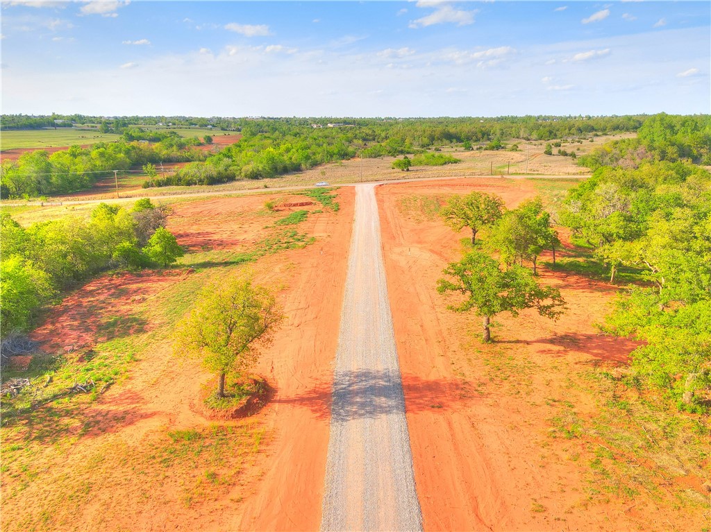 1209 Jerzee Mae Road, Blanchard, OK 73010 view of drone / aerial view