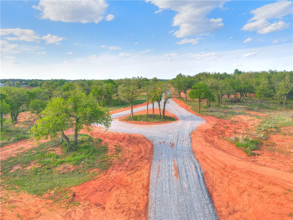 1204 Jerzee Mae Road, Blanchard, OK 73010 view of drone / aerial view
