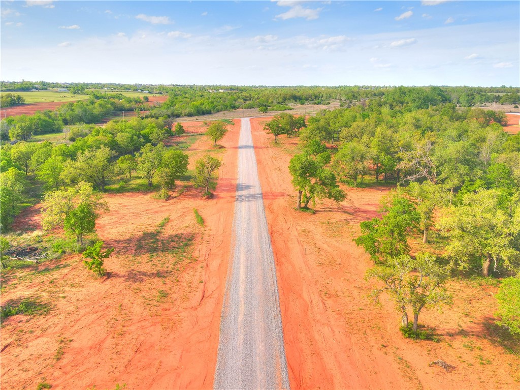 1201 Jerzee Mae Road, Blanchard, OK 73010 view of drone / aerial view