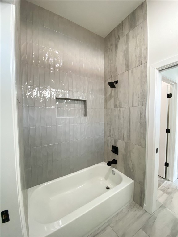 2441 SW 127th Street, Oklahoma City, OK 73170 bathroom with bathtub / shower combination