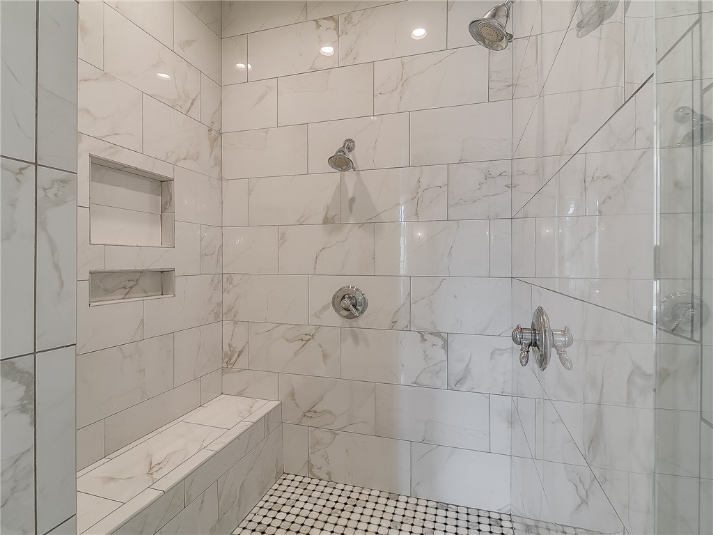 4020 NE 117th Street, Oklahoma City, OK 73131 bathroom featuring a shower