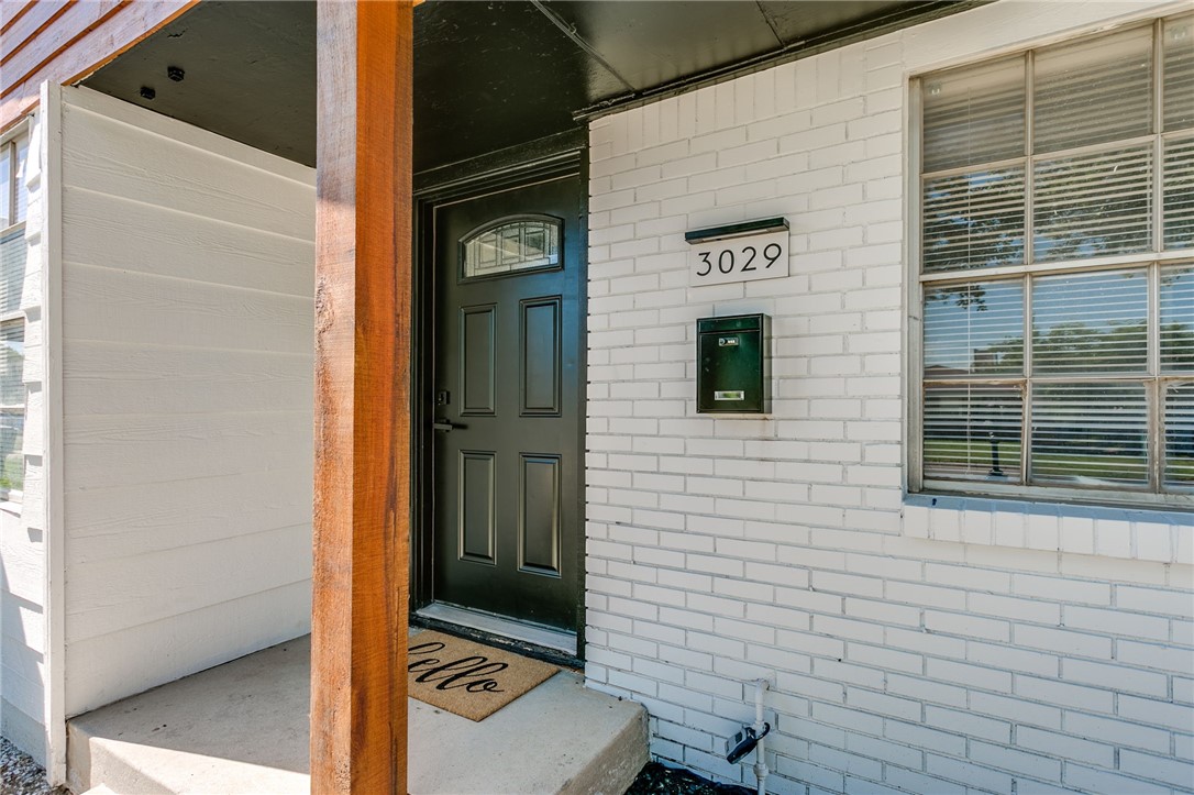 3029 S Madole Boulevard, Oklahoma City, OK 73159 view of property entrance