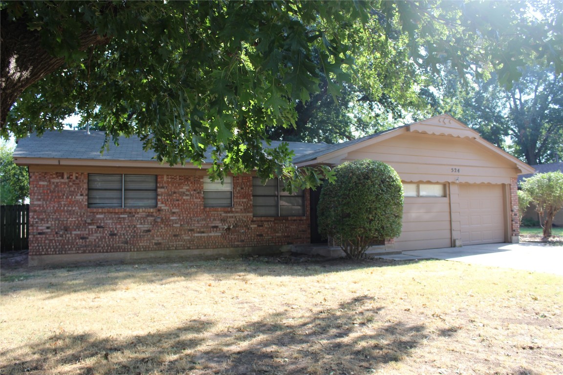 Cute house close to OU campus with some updates. The bathrooms have newer vanities and tile.  Backyard is spacious and has a concrete patio. Half of the garage was converted to have a bigger living room area.  Preperty is being sold "as is, where is".  Buyers are welcome to do inspections, but Seller will not do repairs.  See similar properties in same neighborhood: #: 1078750; 1078751; 1078753.  Seller is tax exempt- $0.