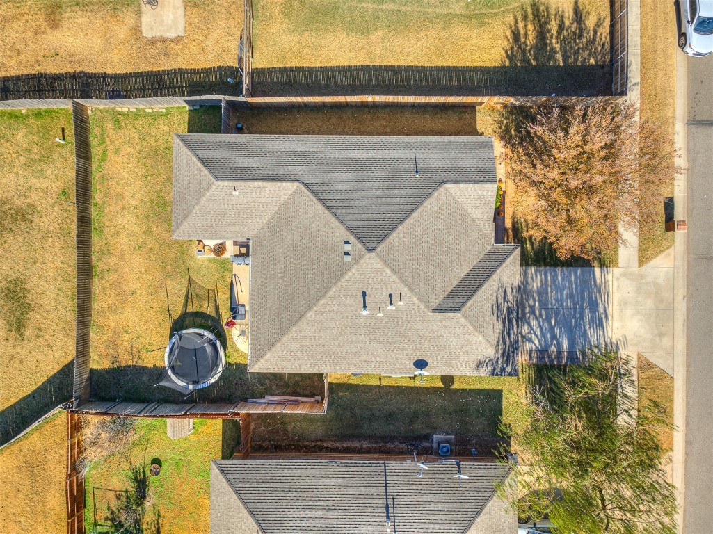 4205 Red Apple Terrace, Moore, OK 73160 view of drone / aerial view