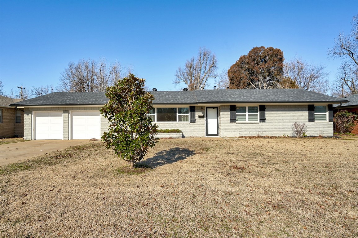 Welcome home to the Edgemere neighborhood in Norman! This beautifully renovated home has so much to offer! The house was fully renovated in 2019 and now includes new flooring throughout (carpet just replaced 1/10/2024), completely new kitchen with new cabinets, granite countertops, sinks, appliances, subway tile backsplash and lighting. Recessed LED lights were added to the main living room, dining area, laundry room and hallway. The bathrooms were completely redesigned with new vanities, granite countertops, new toilets and subway-tile shower surrounds and new shower/tub hardware. Each bedroom has a ceiling fan with remote control. Now let's jump outside and take a look at the new roof (Summer 2021) and vinyl-framed, double-pane windows, new HVAC system, and whole house gutters! How could it get any better? Location, that's how! You are 2.1 miles from the Gaylord Family Oklahoma Memorial Stadium! You are 1.6 miles from the heart of Campus Corner! When Alabama and Tennessee come to Norman for home games in 2024, you can host the best pregame around! Schedule your private showing today before this one is history!