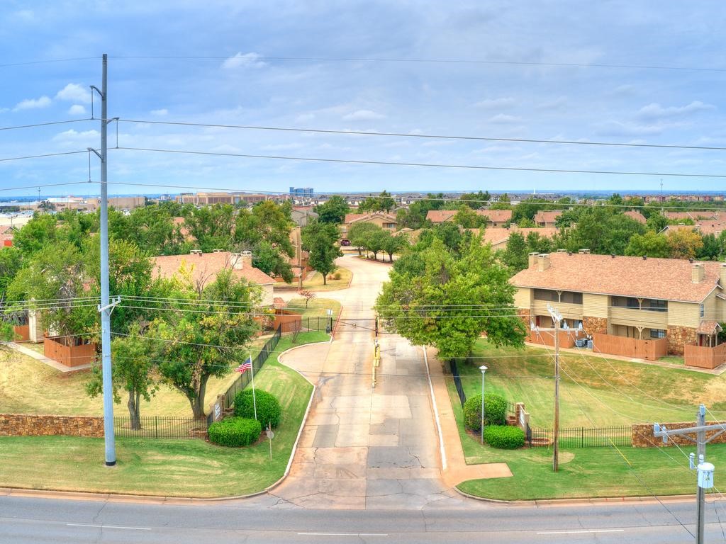 14319 N Pennsylvania Avenue, #15F, Oklahoma City, OK 73134 view of aerial view