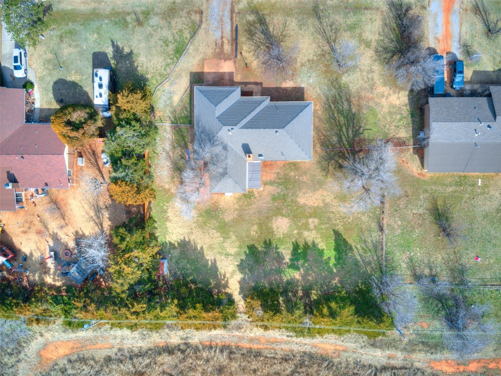 908 NW Van Buren Avenue, Piedmont, OK 73078 view of drone / aerial view