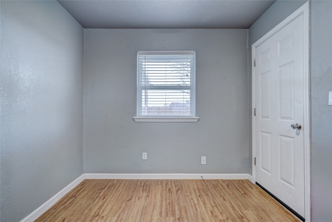 44 SE 57th Street, Oklahoma City, OK 73129 unfurnished room featuring light wood-type flooring