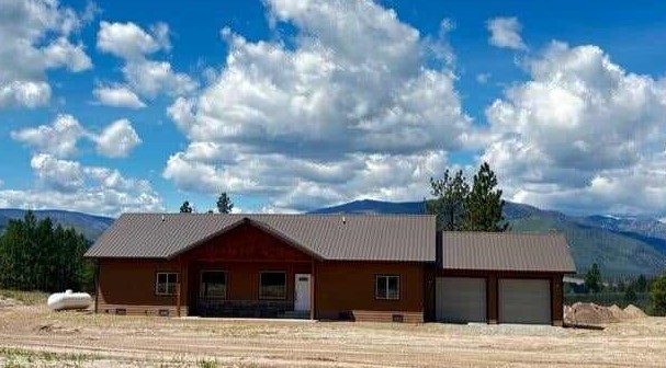 Price Improvement on the beautiful home! SURROUND MOUNTAIN VIEWS from this New Home Build on 1.16 acres. The finishing touches are just completed in this 1860 Sq. Ft. home. One level living with 3 Bedroom and 2 Bathroom and large Kitchen/Great Room. Granite countertops and large pantry complete the kitchen. A/C Unit  and Slate Fireplace wall with Propane Heater in the Great Room. Very spacious open feel to this space with landscapes from every window. Rolling meadow plus trees with GORGEOUS mountain VIEWS!  Attached 2 car garage with automatic door openers are very convenient. Beautiful stamped concrete cover patios on both the front & Back of the home to enjoy outdoor living and the VIEWS! Only a quick 4 miles into the town of Plains for all services that Plains, Montana has to offer.  Contact Dawn Krebs (406) 250-6164 or Bransen Krebs (406) 531-0188 or you Real Estate Professional.