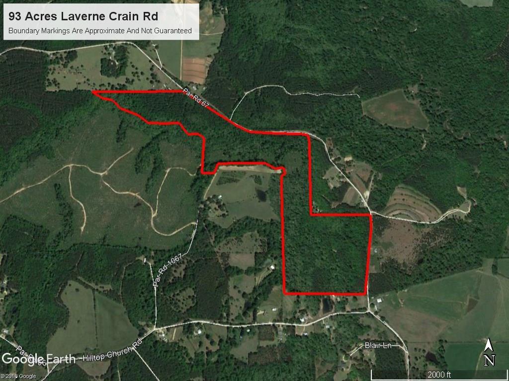 93 Acres Laverne Crain Road, Angie, LA 70426