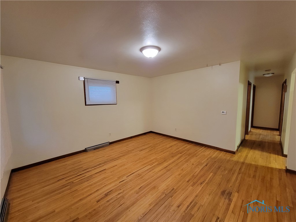 Living room - hardwood floors throughout