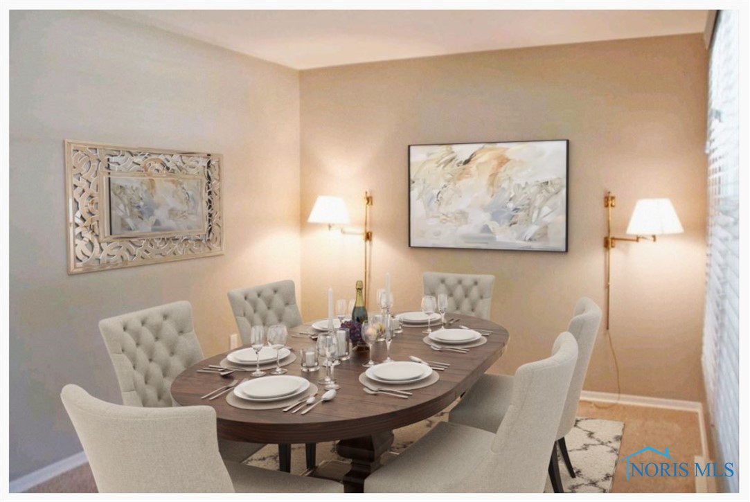 Virtual Staging - Dining Rm