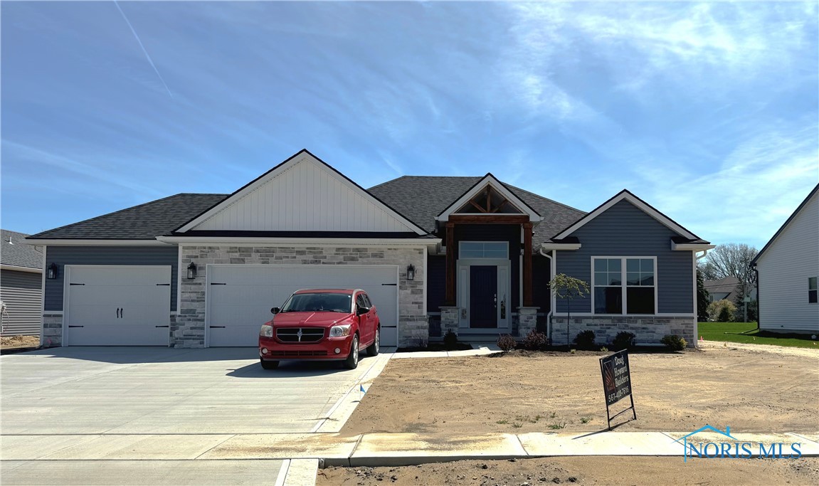 Brand new construction! The "Rocky Harbour" is a quality built ranch. Kitchen with granite tops, SS appliances, Krafmaid cabinets, and walk in pantry! Master bath features dual sinks, walk in closet, and enclosed water closet. 3 car garage! Taxes not yet assessed. Energy Star Rated Home