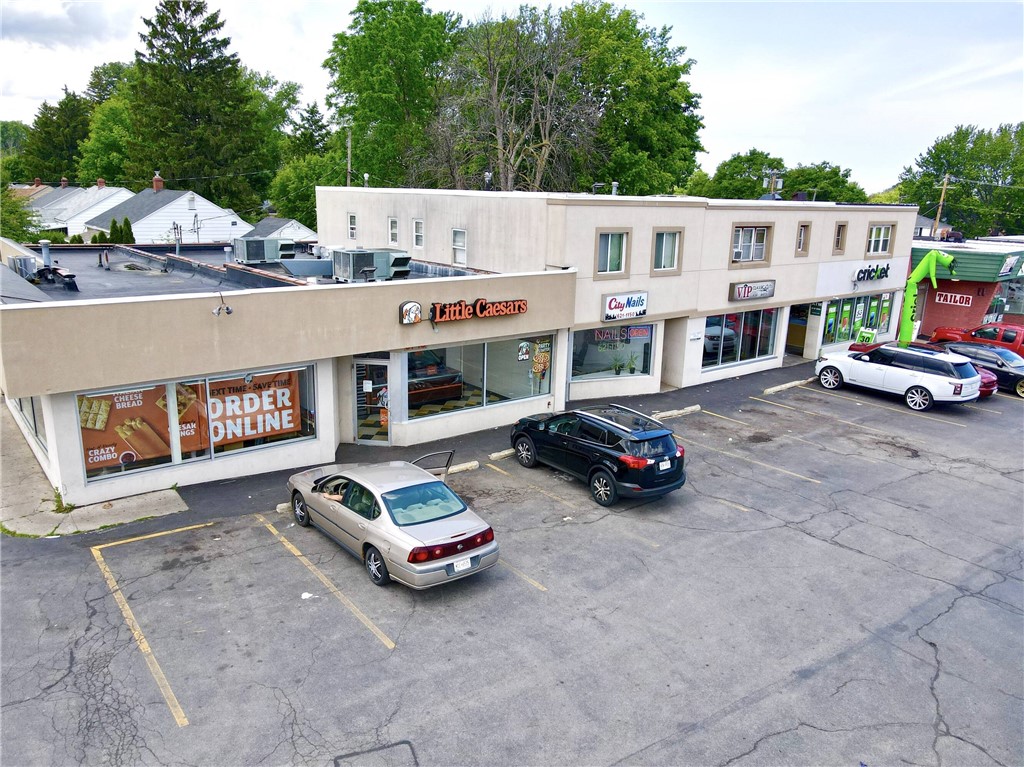 We are please to present this opportunity to acquire a mixed use 8 unit building in the Northwest area of Rochester, New York. The property consist of 4 commercial tenants: Little Caesar's, City Nails, VIP Barbershop & Cricket Wireless. In addition to 4 residential tenants above the retail units. Strong retail tenant mix including beauty & service tenants. Staggered lease expiration to minimize risk.