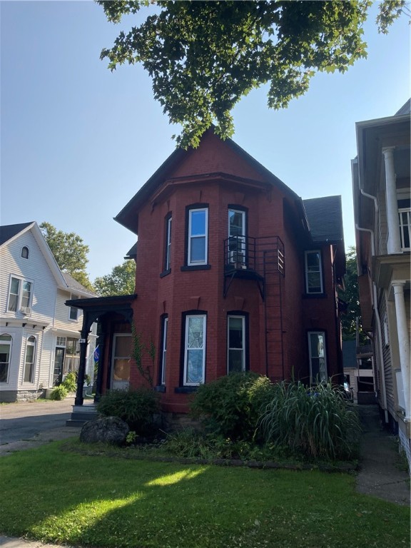 Park Avenue Area Opportunity! Both 46 & 48 Rowley Street must be sold together, as reflected in the list price of $975,000.00. The 2 buildings share a heating unit, and were purchased together during the last 2 sales. There is a total of 13 units. Heat and hot water is included for all 13 units through a newer energy efficient on demand boiler system housed in #48 Rowley. Tenants pay their own electric. Seller will not be providing a new C of O. All rents are paid as agreed. There are 7 garage spaces + more off St parking. #46 Rowley is a brick exterior, with newer vinyl windows. 48 ours notice is required for showings. 

The rents are as follows for 46 Rowley:
Unit 1: 995.00
Unit 2: 850.00
Unit 3: 995.00
Unit 4: 890.00
($3,730 gross rents per month)
Rents for 48 Rowley St are as follows:
Unit 1: 795.00
Unit 2: 1200
Unit 3: 750
Unit 4: 950.00
Unit 5: 850.00
Unit 6: 875.00
Unit 7: 1085.00
Unit 8: 1200.00
Unit 9: 1250.00
($8955 gross rent per month)
