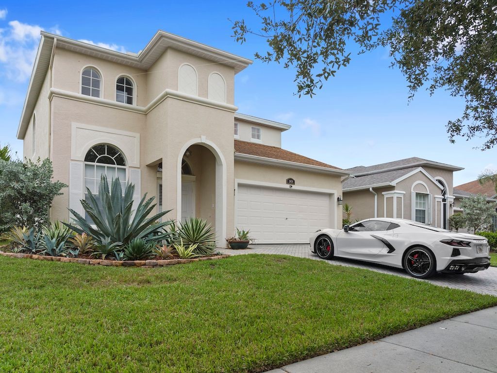Large single-family home in the safe and quiet gated community. Located in a convenient part of Vero Beach with a clubhouse and a pool just across the street! Amazing floorplan. All the stainless steel appliances are new and so is the washer and dryer And the AC is just two years old.
