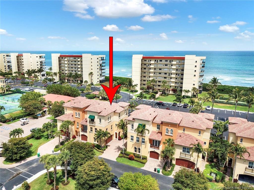 Discover this professionally decorated 3-story townhome at Ocean Bay Villas. Fully furnished with custom draperies, built-in closets and well appointed accessories. The Cocoplum is the largest floor plan available offering approx. 2600 sq. ft. A/C. in 3 bedrooms, den and 3.5 bath plus 2-car garage. Upgraded flooring, s/s appliances, impact resistant windows, private elevator and 10' ceilings further accentuate this beautiful property. Premier location providing ocean views and conveniently located to the Ocean Bay clubhouse with heated pool, hot tub and fitness center. Private beach access is just steps away. Developer model that has never been occupied and move-in ready. Sale price plus 1.5% developer fee. Developer selects and pays for title.