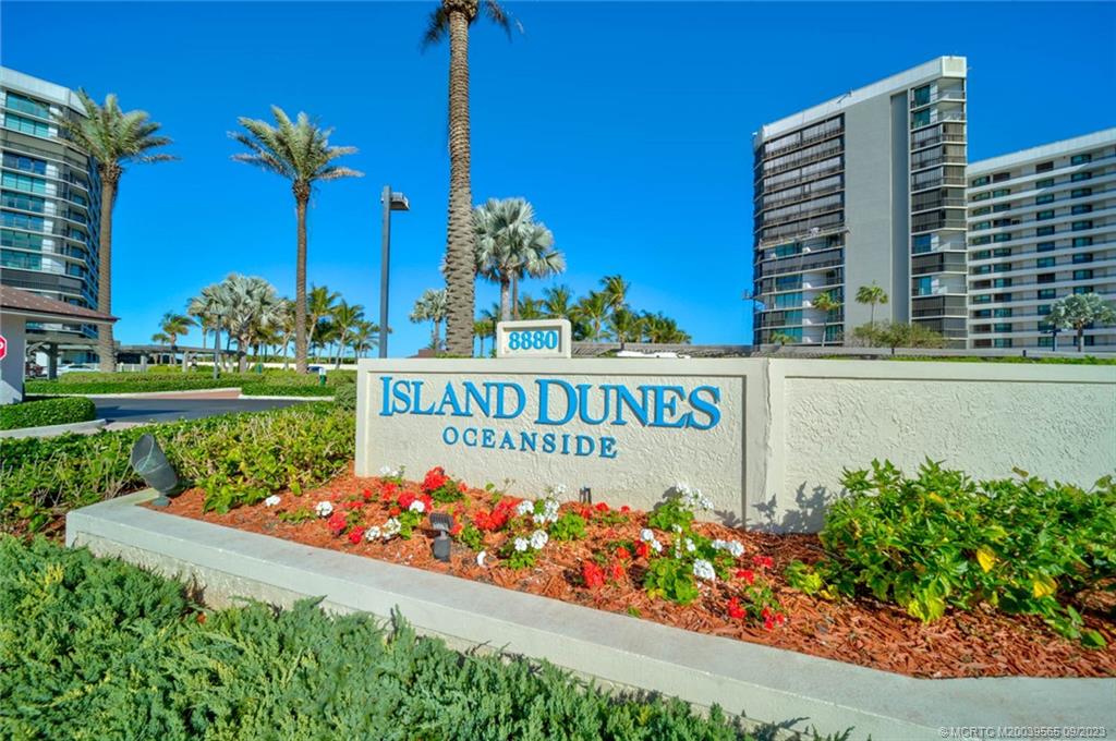 This beautiful undated condo is ready to move in and enjoy.  Comes fully furnished as seen. You will love the beach house feel with ocean and palm tree views. Every detail has been taken care of nothing needed.  All redone kitchen and bathroom.  Large spacious floor plan also there is a separate office adjacent to the kitchen, Tile floors through out. Furniture is like new. Complex has two pools, hot tub, full fitness center, sauna, social room with kitchen, tennis club and golf course all included.  Also there is a marina with boat slips for sale or rent. A must see to appreciated all that it offers.
