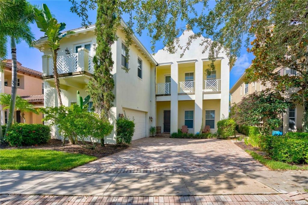 LOCATION, LOCATION, LOCATION. Absolutely beautiful three bedroom, three full bath Mediterranean style home on protected preserve in Botanical Gardens. From the opening of the front door to your relaxing area by your private pool, this property is stunning. First floor features marble floors throughout, large formal living and dining room, huge custom gourmet kitchen, family room, office leading out to pool patio, full cabana bath, and breakfast bar. Kitchen includes beautiful granite counters, wall oven and microwave with convection oven. All bedrooms on second floor have there own private bathrooms. Master suite features balcony overlooking beautiful protected marsh lands, wet bar, two huge custom walk in closets, and custom bath including bidet, soaking tub, and separate shower. Laundry room, sitting area, and guest bedroom balcony also on second floor. Two air conditioning units keep both levels cool. Perfectly located close to shopping, dining, beaches, and entertainment.