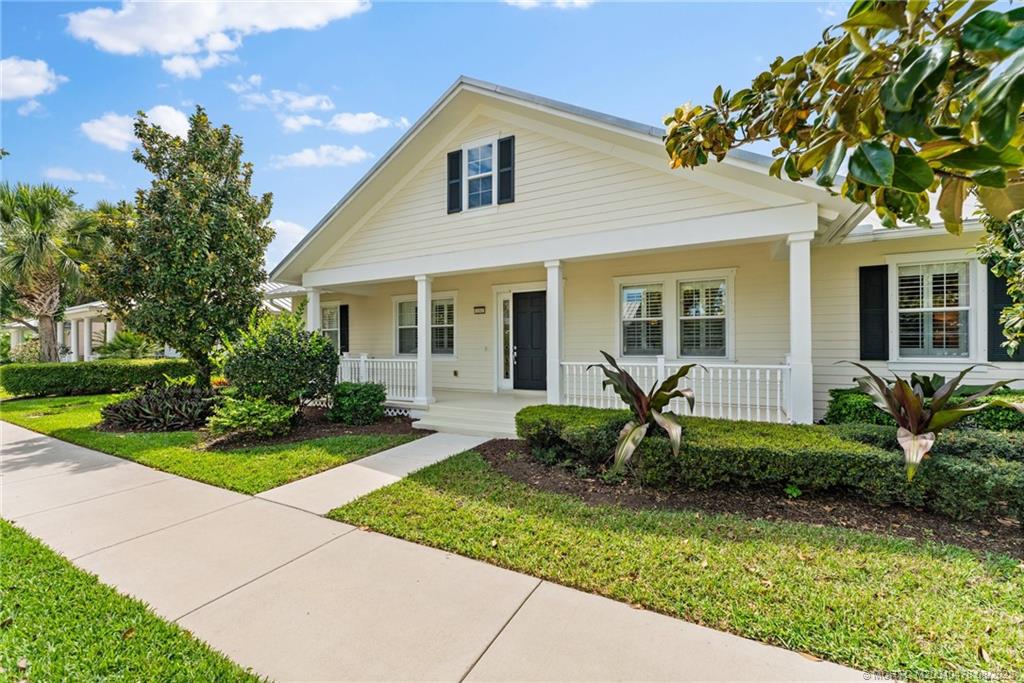 Introducing an impeccable Key West Style Home, nestled in the highly coveted neighborhood of Mallory Creek at Abacoa. Meticulously cared for by its original owners, this residence showcases 4 bedrooms and 3 bathrooms in the main house, along with a Casita - (separate 5th bedroom/full bath guest suite or office). Indulge your culinary passions in the kitchen adorned with newly installed quartzite countertops, and top-of-the-line stainless steel appliances including a Thermador induction stovetop oven and dishwasher, both added in 2022.  Enjoy modern living with cutting-edge features such as the new in 2022 pool/spa heater and pump, conveniently controllable from anywhere through the innovative Aqualink system. The spacious open floor plan sets the stage for unforgettable gatherings with loved ones, allowing for seamless entertainment and cherished moments. Additionally, the home is equipped with a tankless water heater installed in 2022 and a HVAC system updated in 2017.