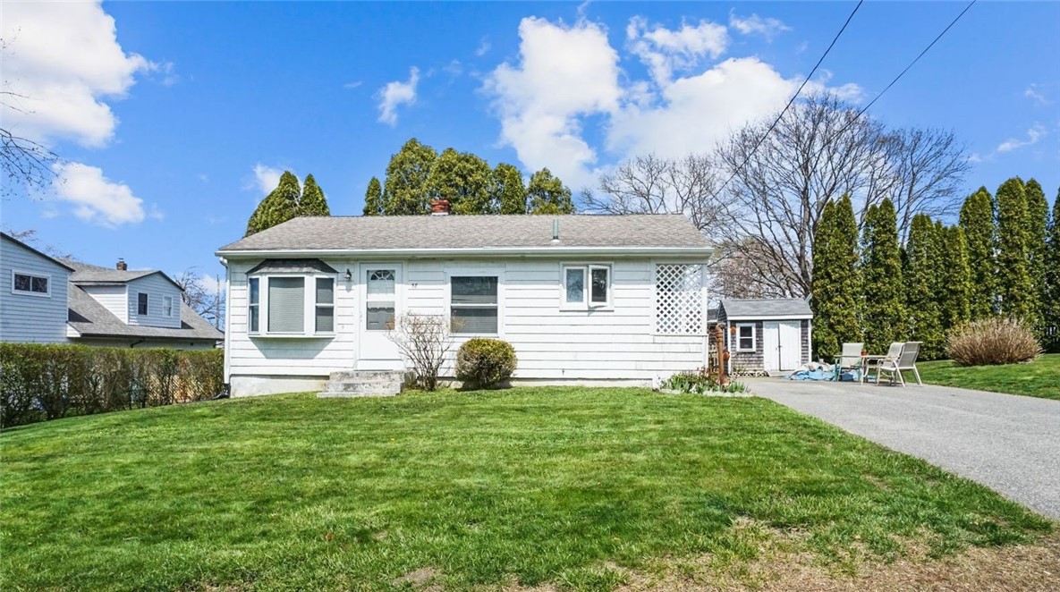 Bright, spacious, clean, 2-bed ranch.  Hardwoods throughout, bathroom and other updates, well taken care of.  Great for first home buyers, or empty nesters.  Lovely neighborhood, great yard and shed, close to all.