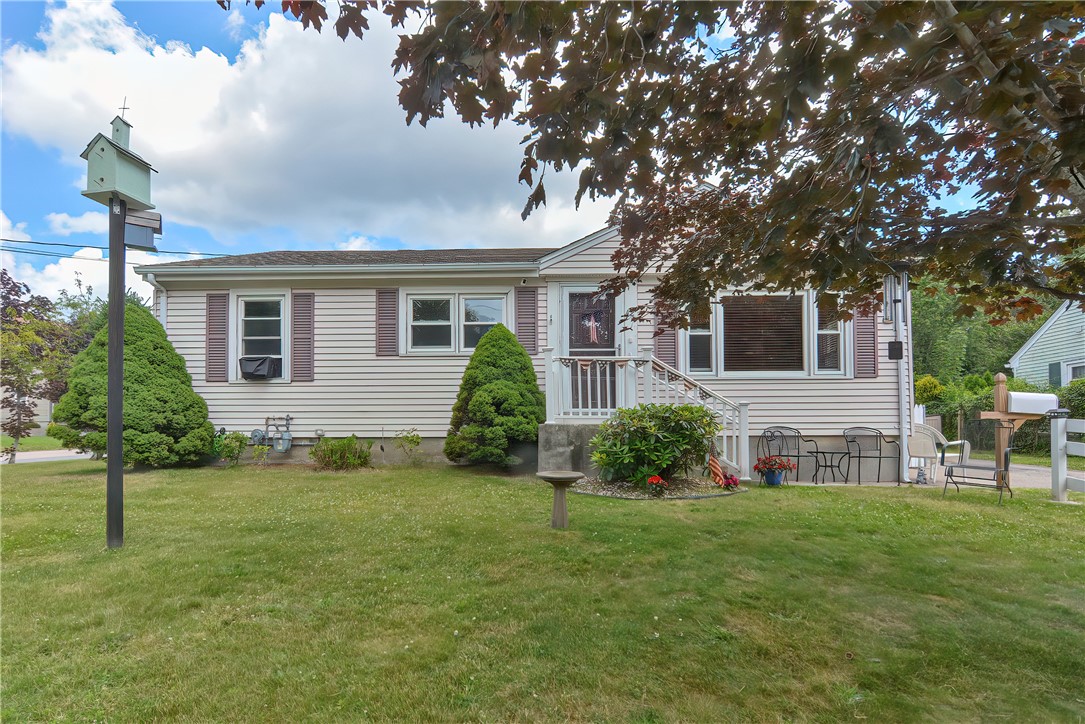 Just in time to enjoy the summer concerts and festivals! This adorable one level ranch is located off of Veterans Memorial Parkway -minutes to the East Bay Bike Path, Bold Point Park and India Point Park. Easy access to route I-195 and downtown Providence. Featuring hardwood flooring throughout, a spacious family room, eat in kitchen, 3 bedrooms and 1 bath. Corner lot with fenced in yard and shed, off street parking and in a great neighborhood.