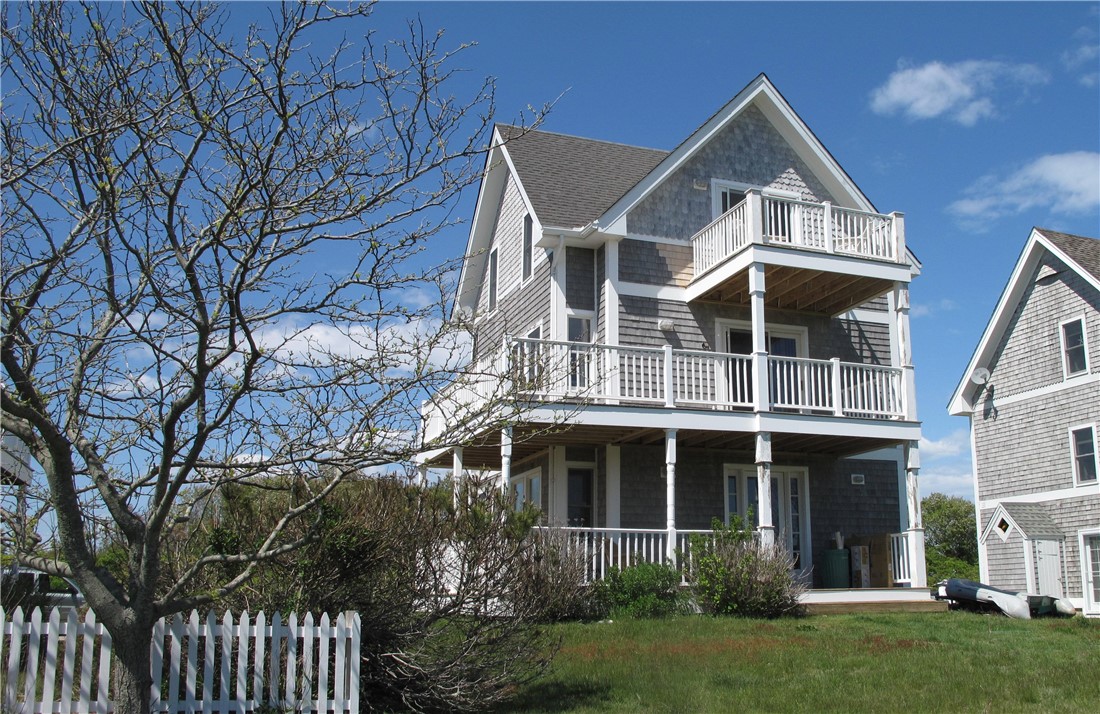 Looking for the ultimate vacation spot on Block Island?  Then look no further than this immaculate condo in the highly sought after location of Crescent Beach.   Imagine days spent on the amazing sandy beaches just steps away from your home, nights admiring the twinkling lights of Old Harbor and don't forget the spectacular ocean views all day long!  This condo has 2 plus bedrooms and 2 baths, with a beautifully renovated kitchen, gleaming hardwood floors and 3 levels of decks for outdoor entertaining and relaxation.  Tastefully decorated and completely turnkey this property is a must see.  Excellent rental history.