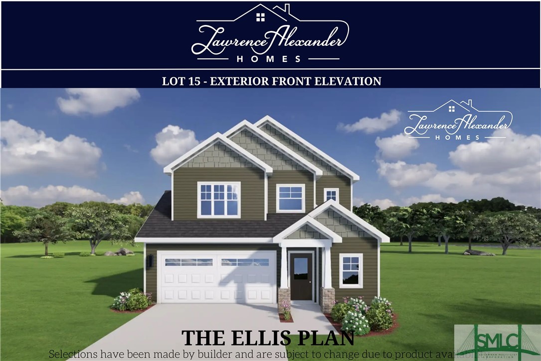 The ELLIS Plan by Lawrence Alexander Homes! This Beautiful New Construction Home Offers All the Upgrades of a Custom Builder at an Affordable Price. Home Features 1650 SF, 3 Bedrooms, 2.5 Bathrooms, 1 Sudy Area, Granite Countertops, LVP Flooring, Custom Cabinetry, & Beautiful Trim Package. Exterior Boasts of Upgraded Elevation with Front Porch with Beautiful Wood Columns. The builder is offering $5,000. Towards closing Concessions with preferred lender, or use the $ for Builder Upgrades. Make Your Appointment Today!