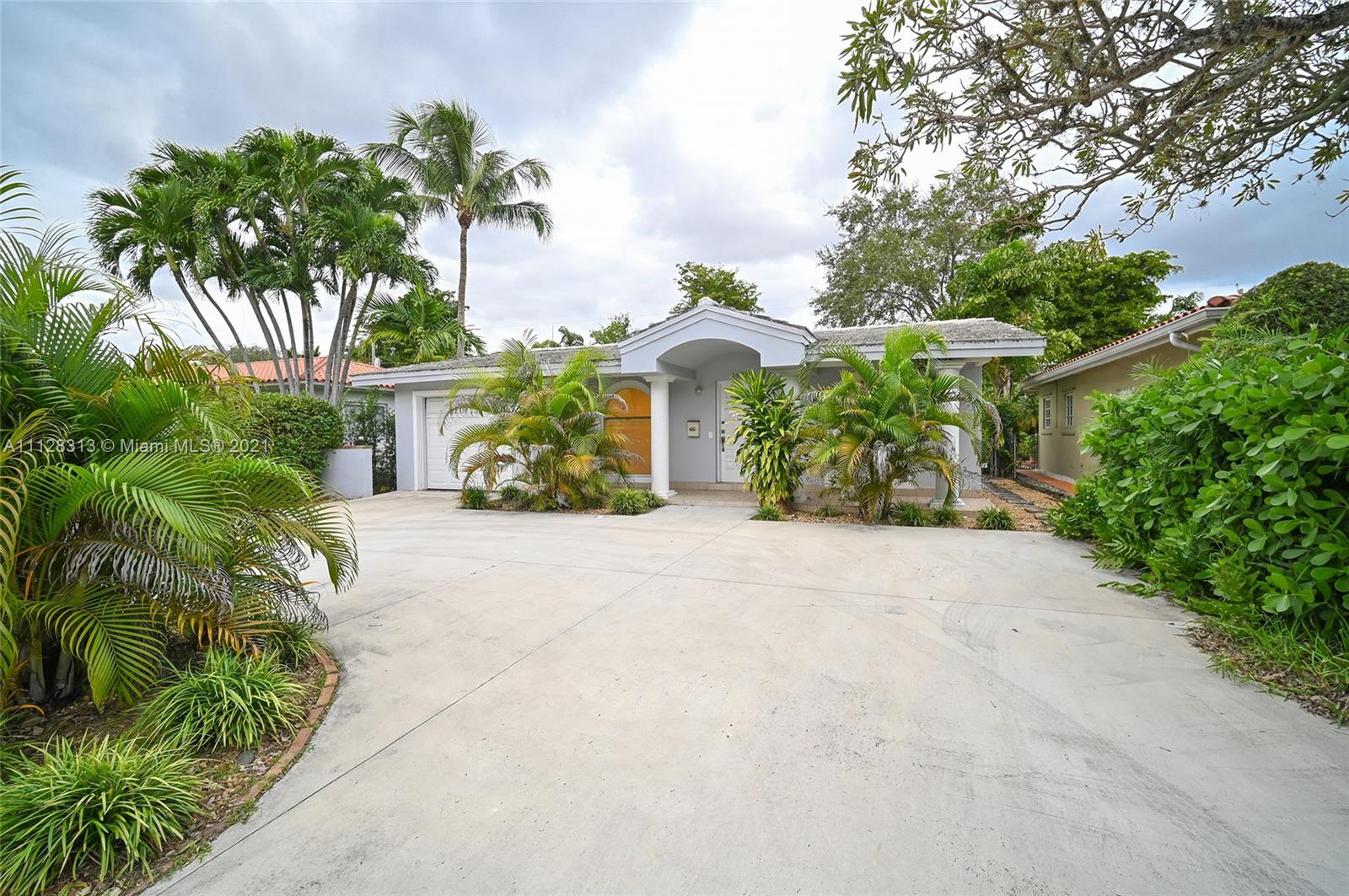 Great Coral Gables home, right on Bird Road with accesibility to all  many majors intersection.   The house has high impact window throughout it,  a fenced patio with room for a pool , and  A/C and all  appliances 1.5 yrs old. Roof its 8 yrs old . The house has tankless water heater, new garage door, recess lighting on the ceilings, and a lot of window to add a lot of clarity. Spacious rooms and updated bathrooms with shower enclosures. The house has a garage for a car with a 5 car driveway.  It also has an sprinkle system.