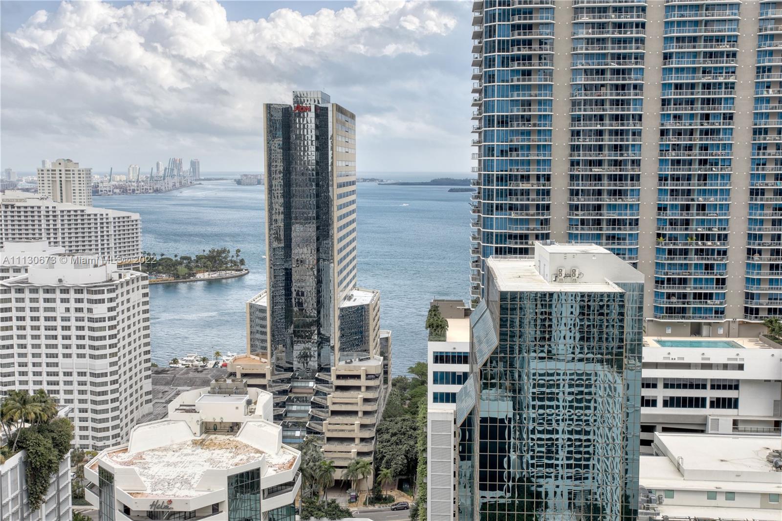 A few steps from Brickell City Centre and Mary Brickell Village features amazing amenities such as a business center, activities center for kids and adults, a spa, rooftop pools, massage rooms, a skyline running track, a restaurant, and an outdoor movie theater on the roof. Floor to ceiling windows, this is a great opportunity to own a unit at one of Miami's newest luxury high rise in the heart of the Brickell Area. Close to Bayfront Park, Brickell Park, and Simpson Park.