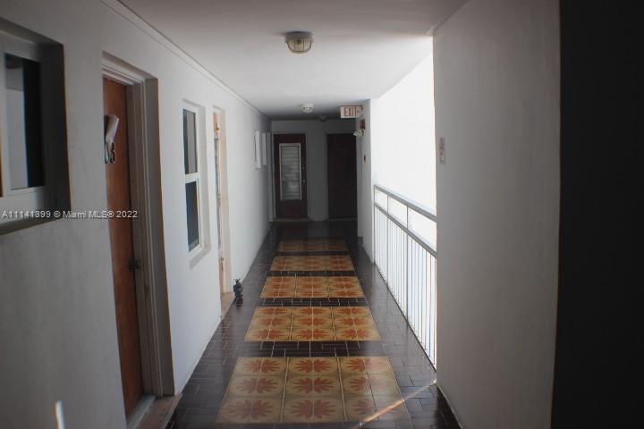 Hallway by unit entry