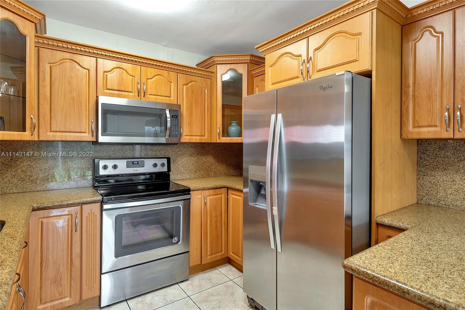 Stainless steel appliances!