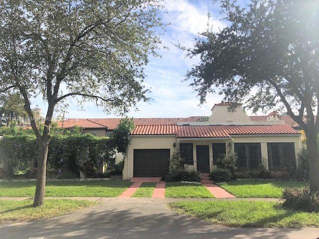 Unique property on a double lot (11,000 sf) unusual in Coral Gables, single family home (3/2) with a guest house/cottage (1/1),  lots of potential for the right buyer. This property is sold in AS IS condition. This is an Estate auction ordered by executors which will be held on-site, Saturday,  February 5th at noon time.  all offers will be entertained by seller prior to auction, if seller accepts an offer on this property, it can be sold prior to auction. See details on auction attached.  Previews will begin  Saturday and Sunday Jan 29/30  from 12 noon to 3 p.m.  Thursday Feb 3 from 12 noon to 3 p.m and date of he auction from 10 a.m to noon.