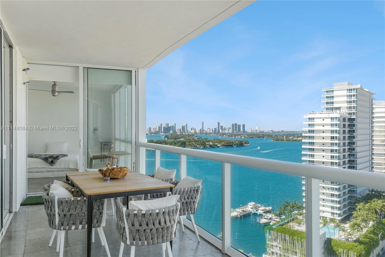 Lovely 2 bedroom/2 bathroom in the prestigious ICON South Beach. Fantastic views, split floor plan, limestone floors, built-in wood closets and more. This full-service building includes two pools, a restaurant, spa services, fitness center, 24-hour valet and security.