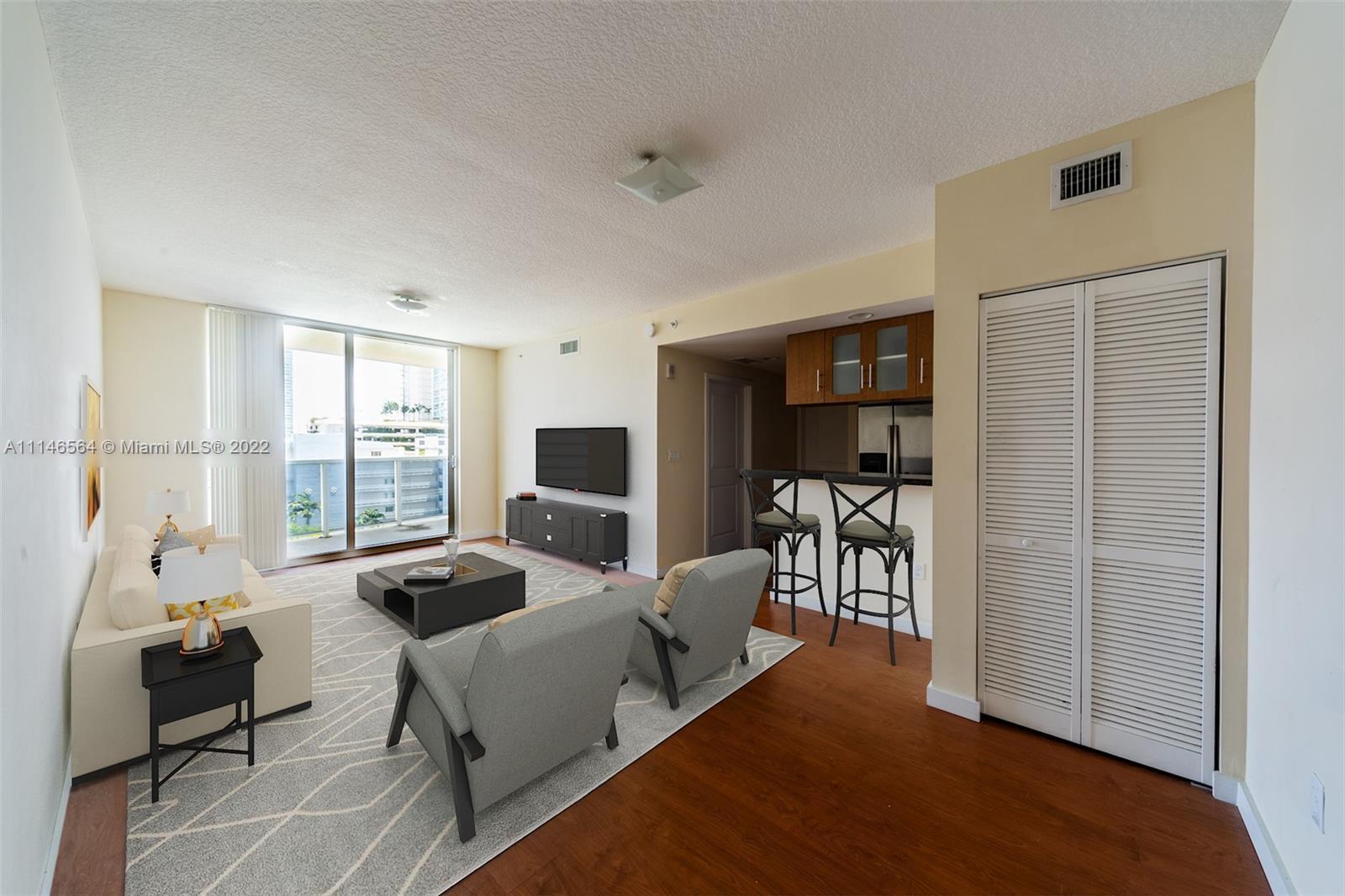 Best location in Edgewater, 23 Biscayne Condo, immaculate 1-1 apartment with new floors, easy to show, won't last!