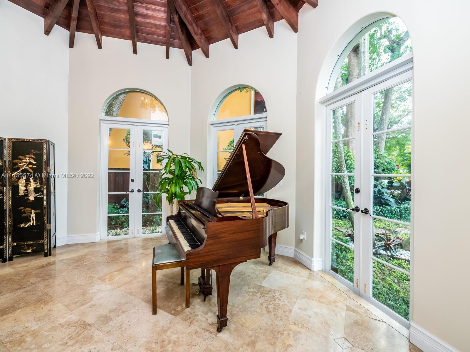Music room? Your office? Such a lovely room for you.