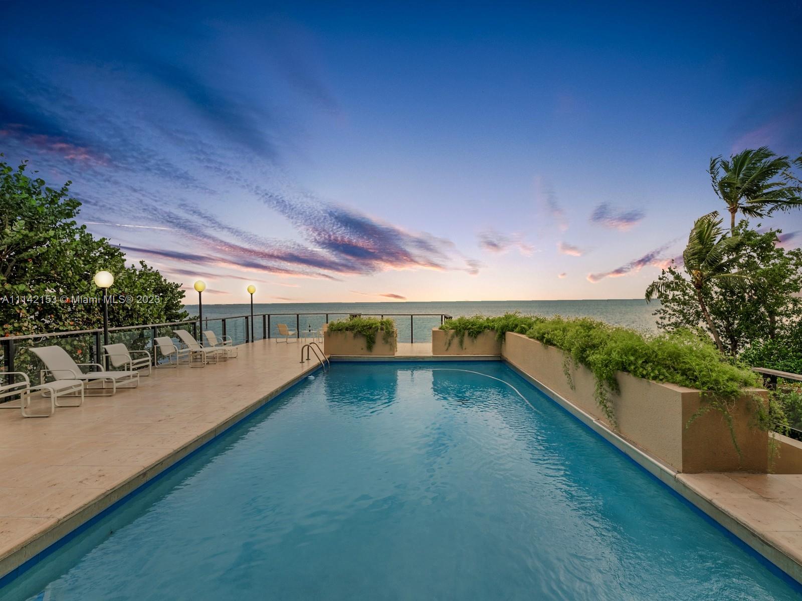 Pool at Sunrise