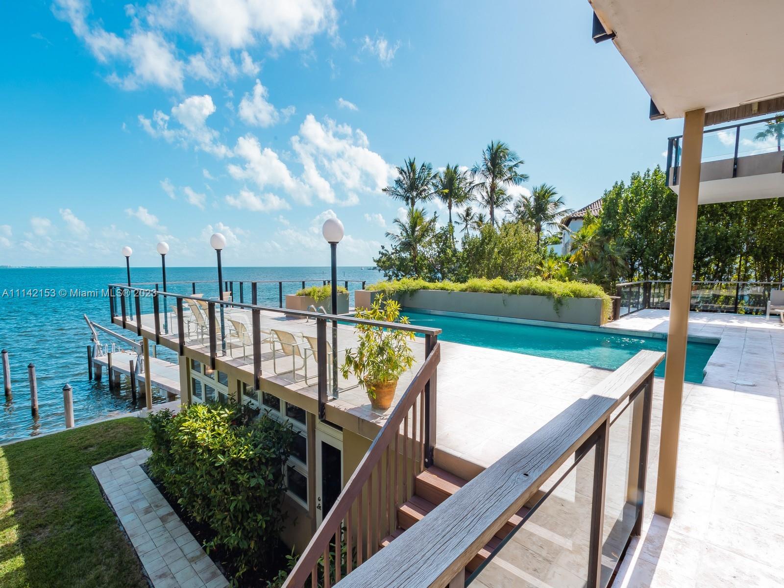 THE POOL IS APPROX. 17 FEET ABOVE SEA LEVEL