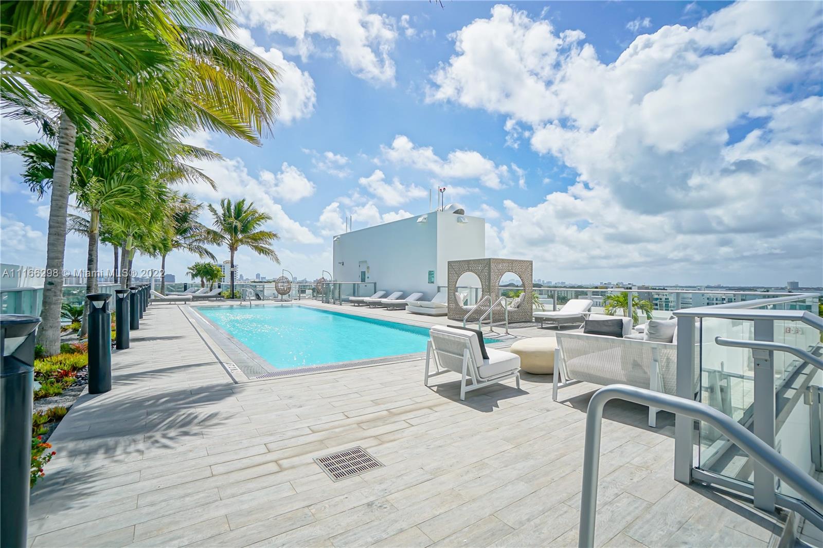 Rooftop Pool - this picture is facing south west.