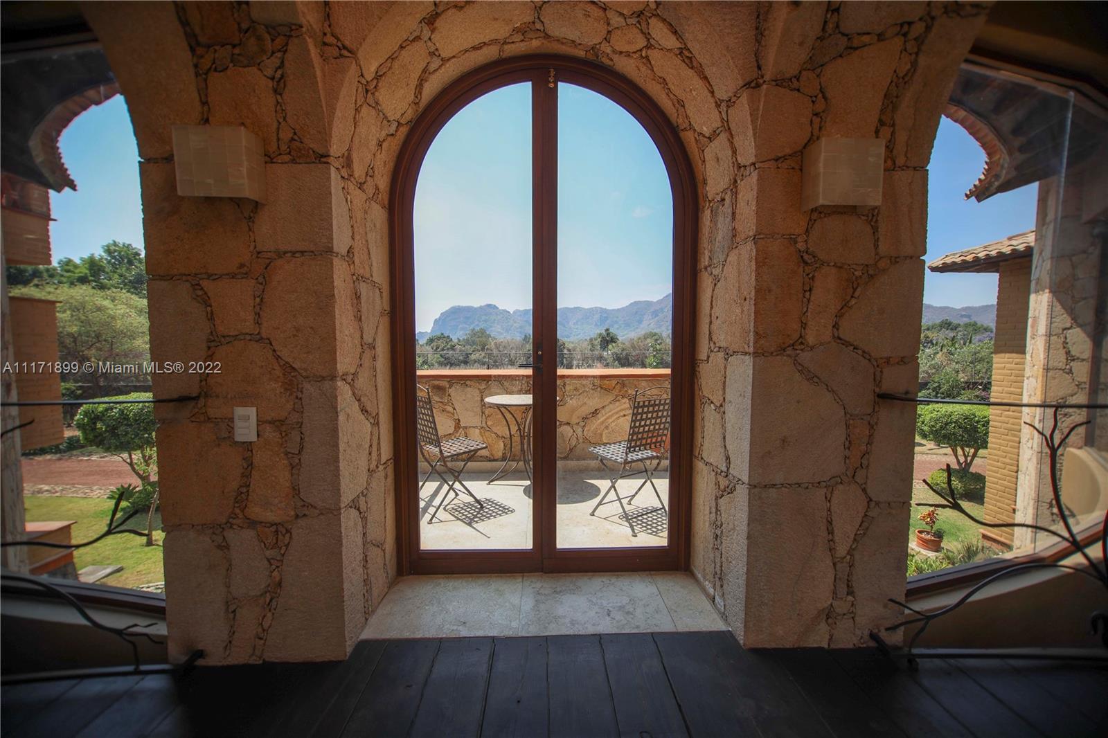 Terrace off the corredor to Master Bedroom.