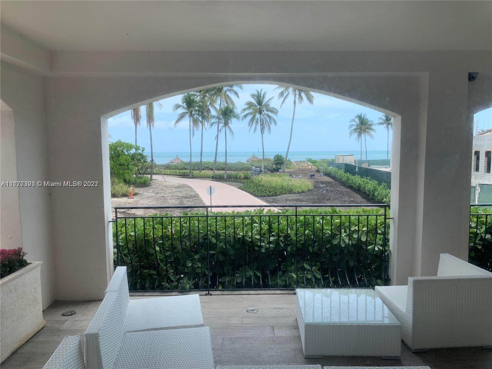 Ground floor unit with direct access to beach from terrace. 3 bedrooms 3 baths, Completely Remodeled  "Subject to club facilities usage fee separate". Available Nov. 15 thru December 2nd at seasonal rate.